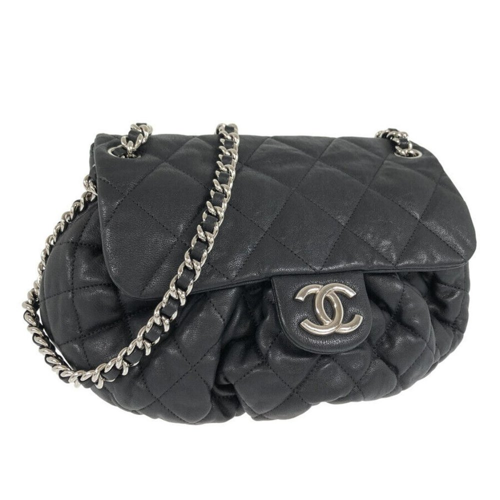 Chanel Chain Around Messenger Bag Medium 100% Authentic
